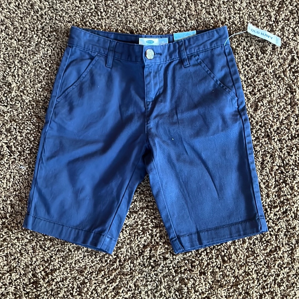 2 Old Navy Shorts Tan & Blue